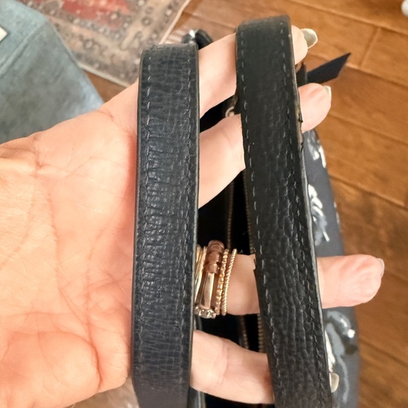 Kate Spade EUC  Briar Lane Night Rose 
Meena Satchel in navy multi-floral Gorg! - Picture 12 of 12